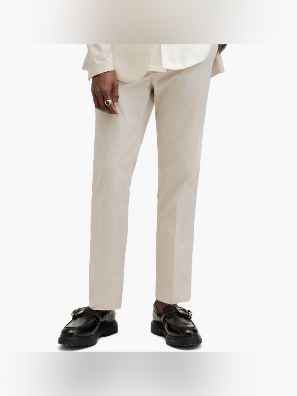 All Saints BAILEY TAUPE  men’s Slim Beige Chinos size 28
NWTS